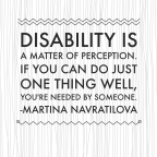 “WHAT IS DISABILITY???”